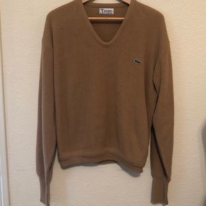 Vintage Izod Lacoste beige Sweater